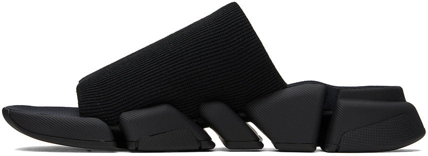 Balenciaga Black Speed 2.0 Slides