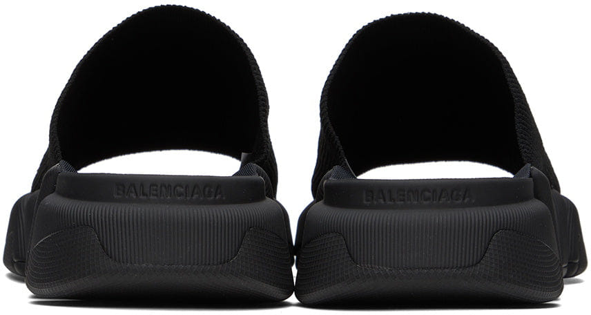 Balenciaga Black Speed 2.0 Slides