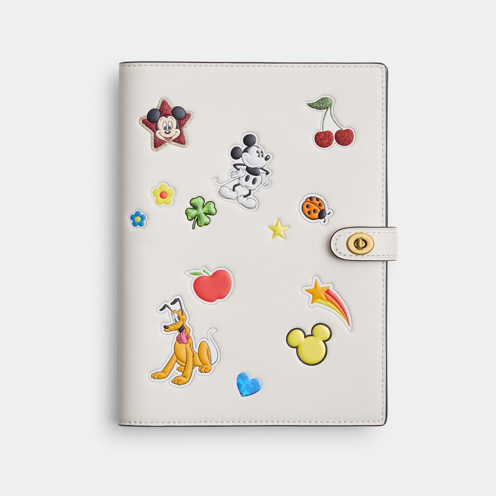 Disney X Coach Notebook With Sticker Print