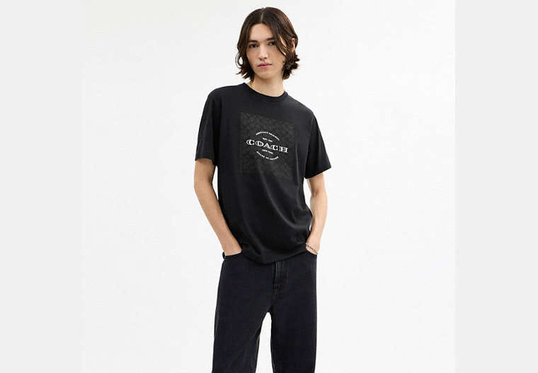 Signature Square T-Shirt In Organic Cotton