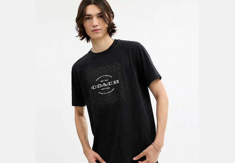 Signature Square T-Shirt In Organic Cotton