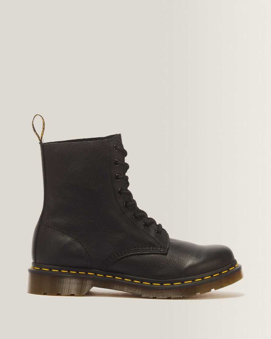 1460 Pascal Virginia leather boots — Black