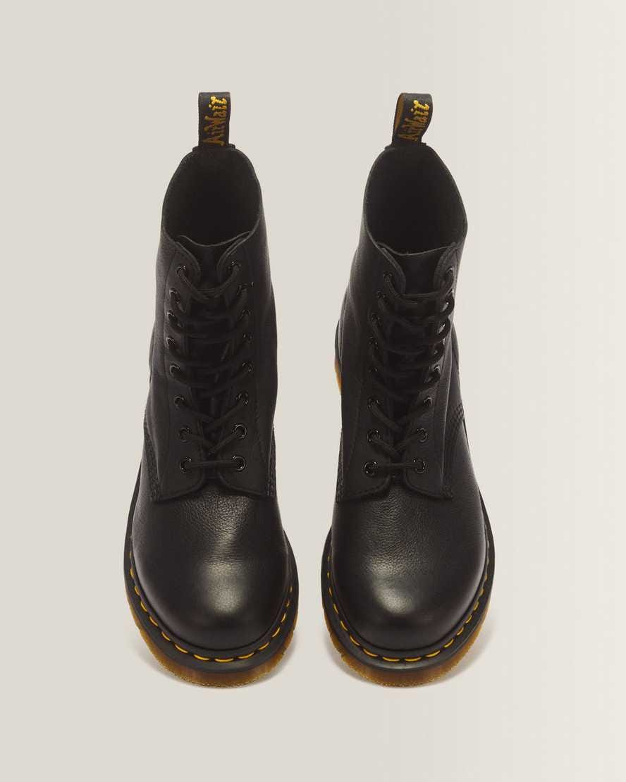 1460 Pascal Virginia leather boots — Black