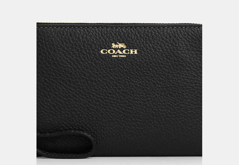 Corner Zip Wristlet