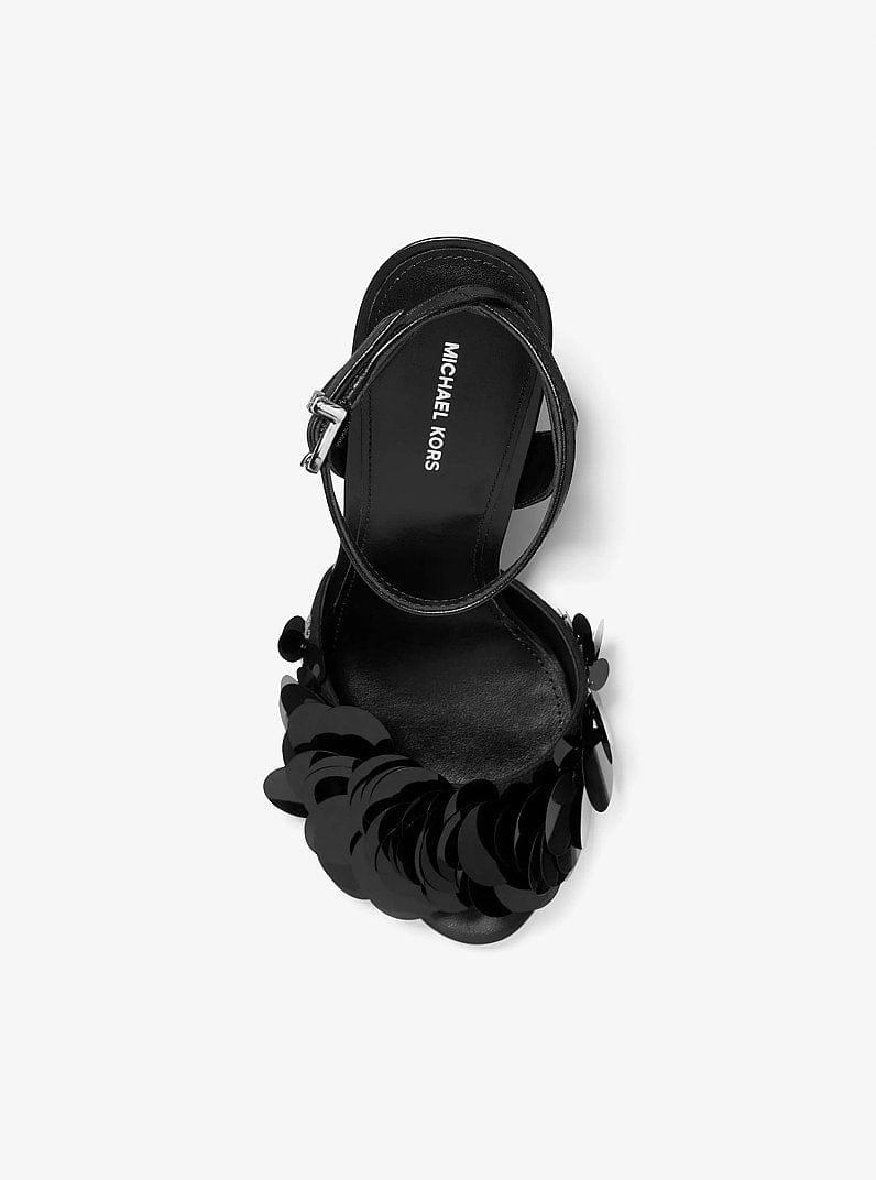 Loretta Sequin Embellished Sandal