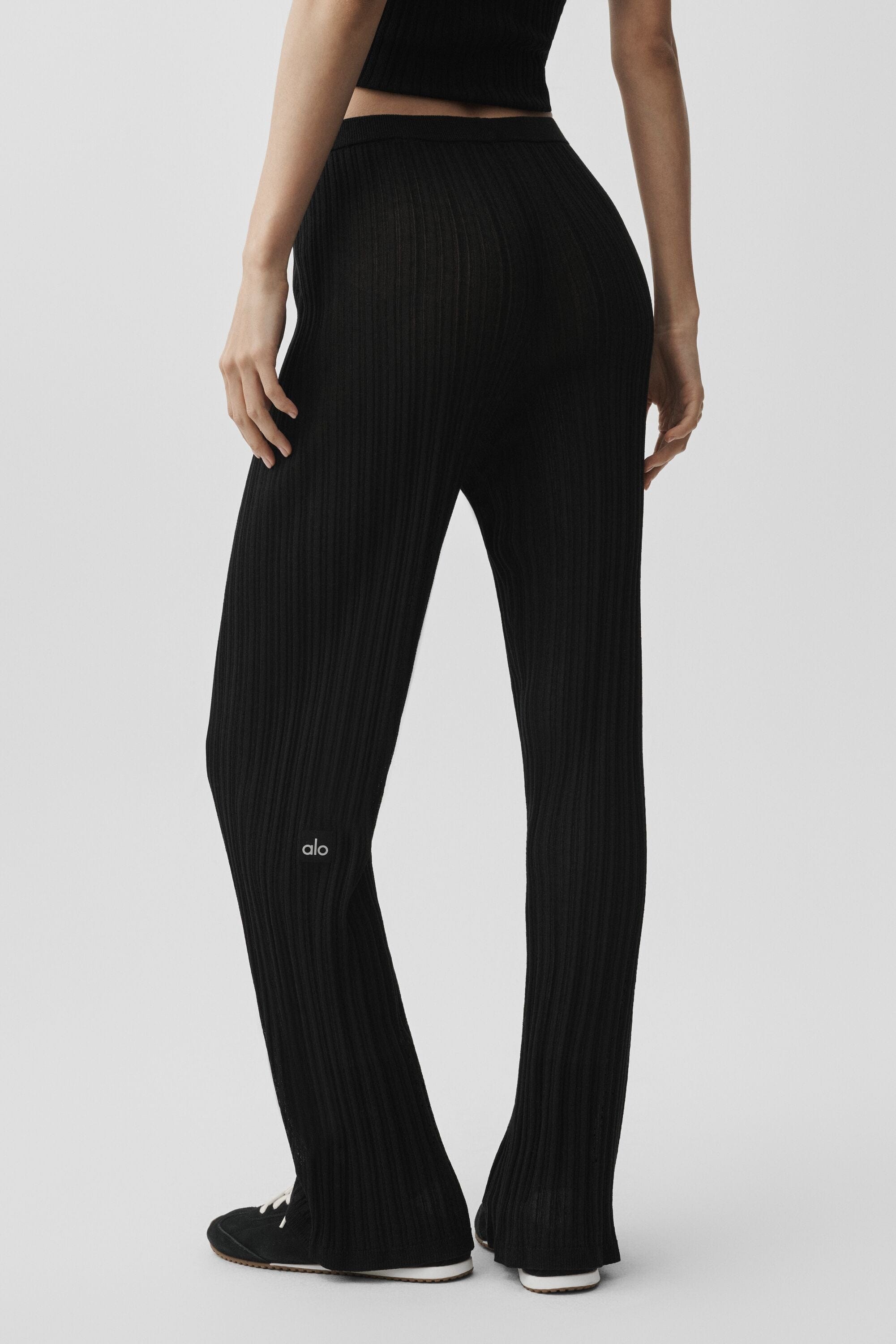 Sweater High-Waist Sunlit Straight Leg Pant