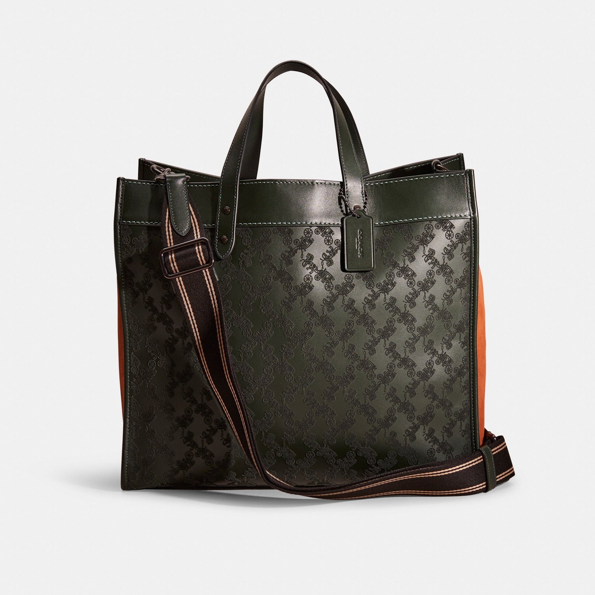 Restored Field Tote 40 With Horse And Carriage