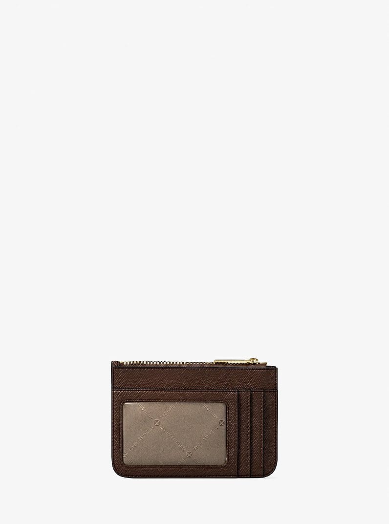 Jet Set Travel Small Saffiano Leather Coin Pouch