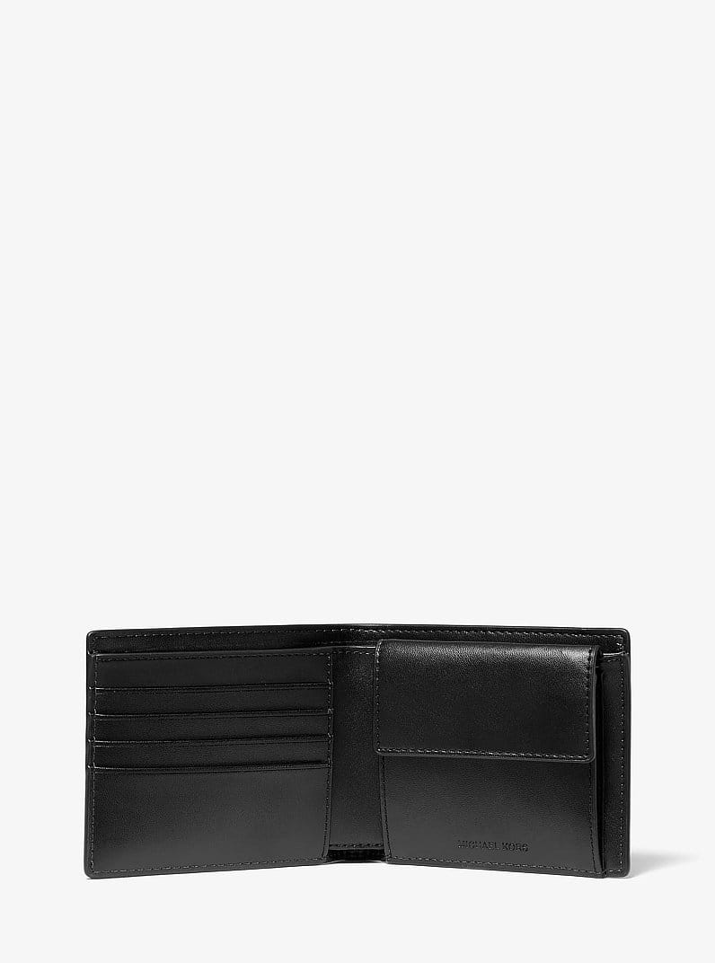 Cooper Logo Billfold Wallet With Coin Pouch