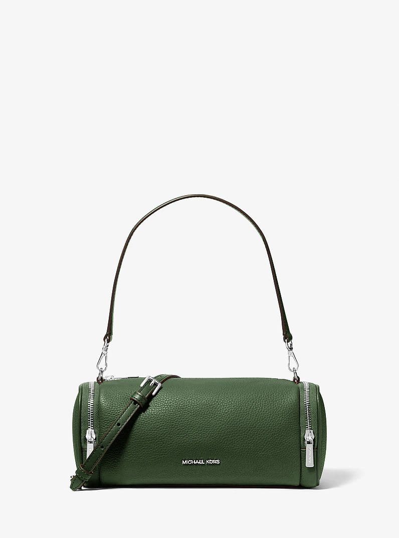 Jet Set Travel Small Pebbled Leather Convertible Crossbody Bag