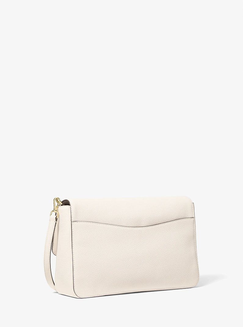 Kacey Large Pebbled Leather Convertible Shoulder Bag