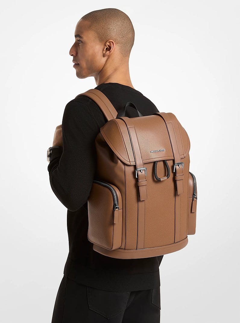 Cooper Pebbled Leather Backpack