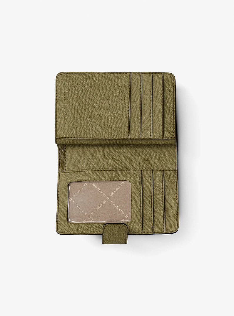 Medium Crossgrain Leather Wallet