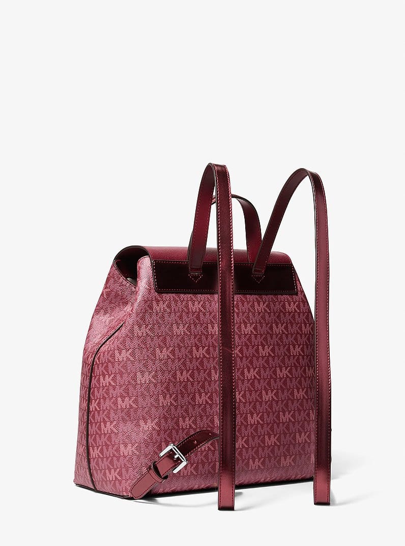 Maya Medium Signature Logo Backpack