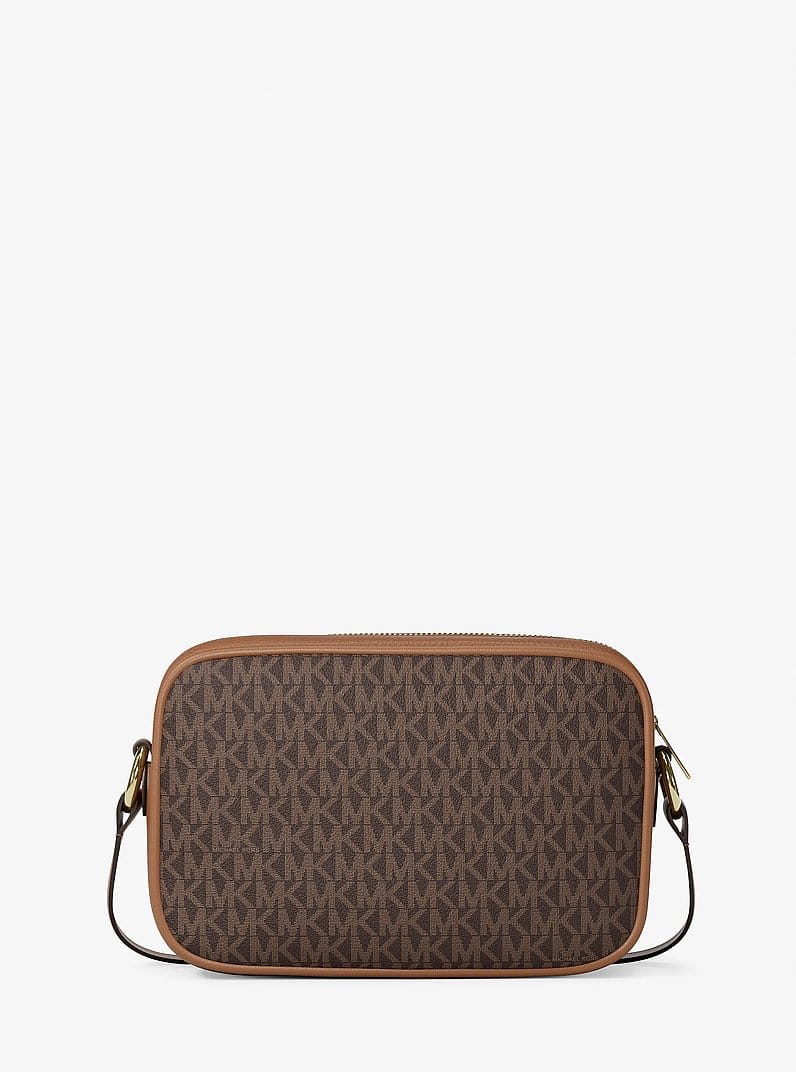 Jet Set Travel Large Signature logo Camera Crossbody Bag