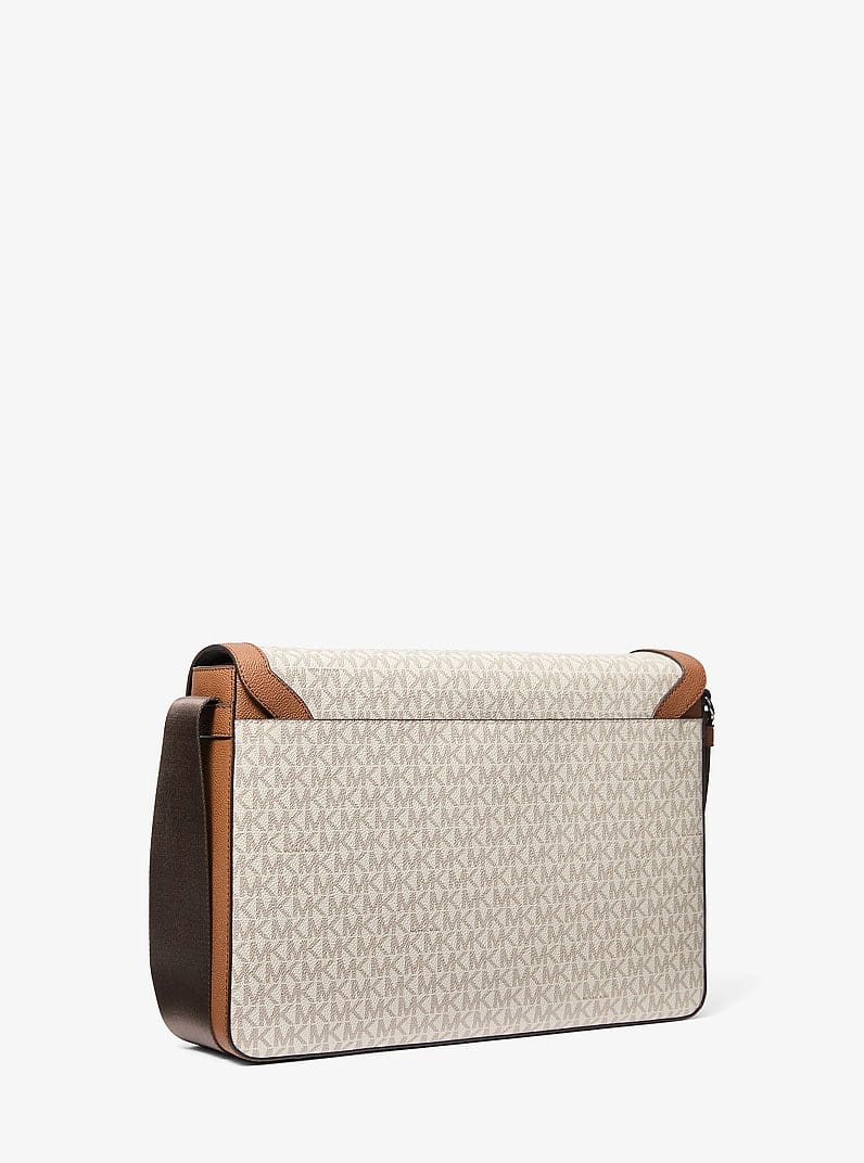 Pacey Embellished Signature Logo Messenger Bag