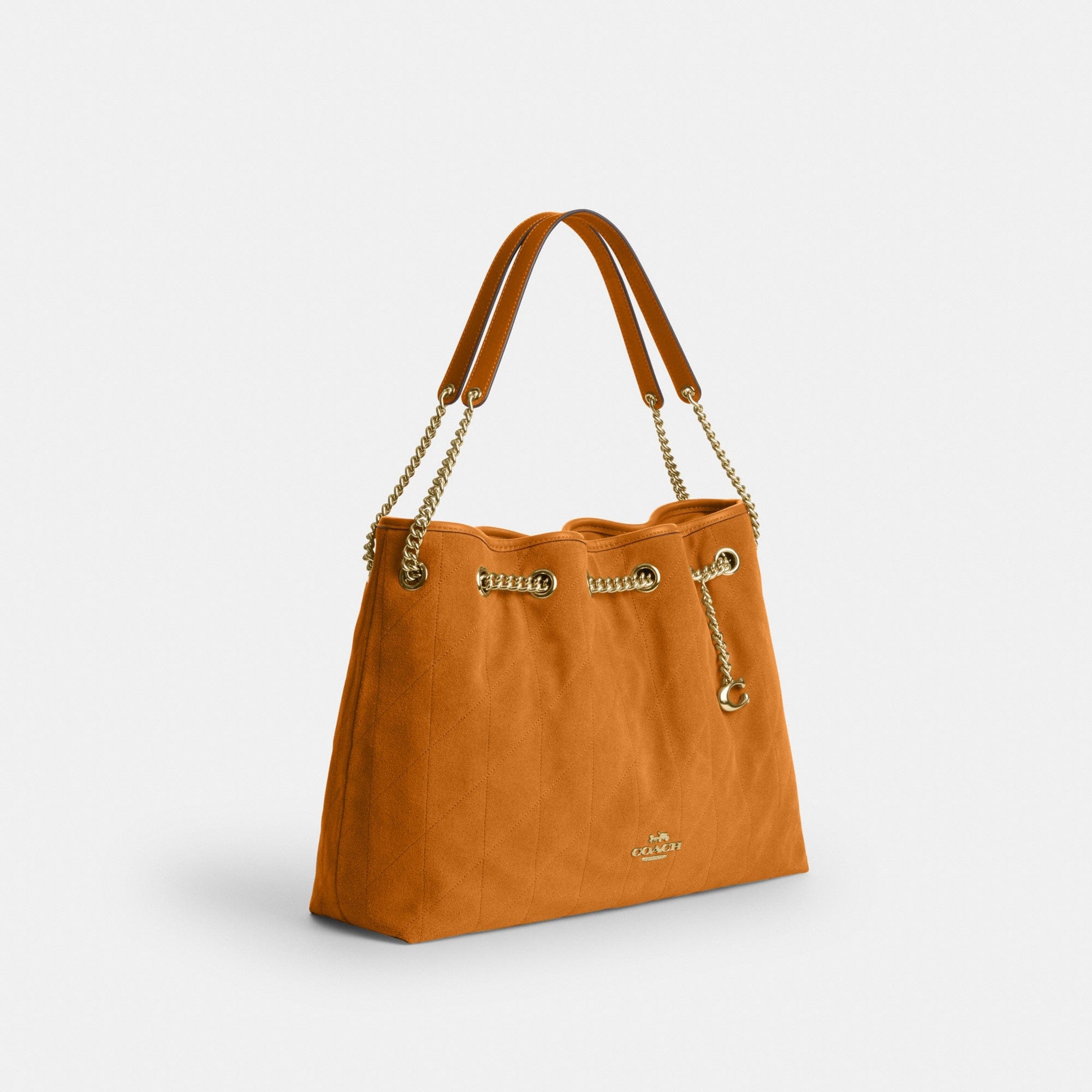Evelyn Shoulder Bag With Quilting And Charm