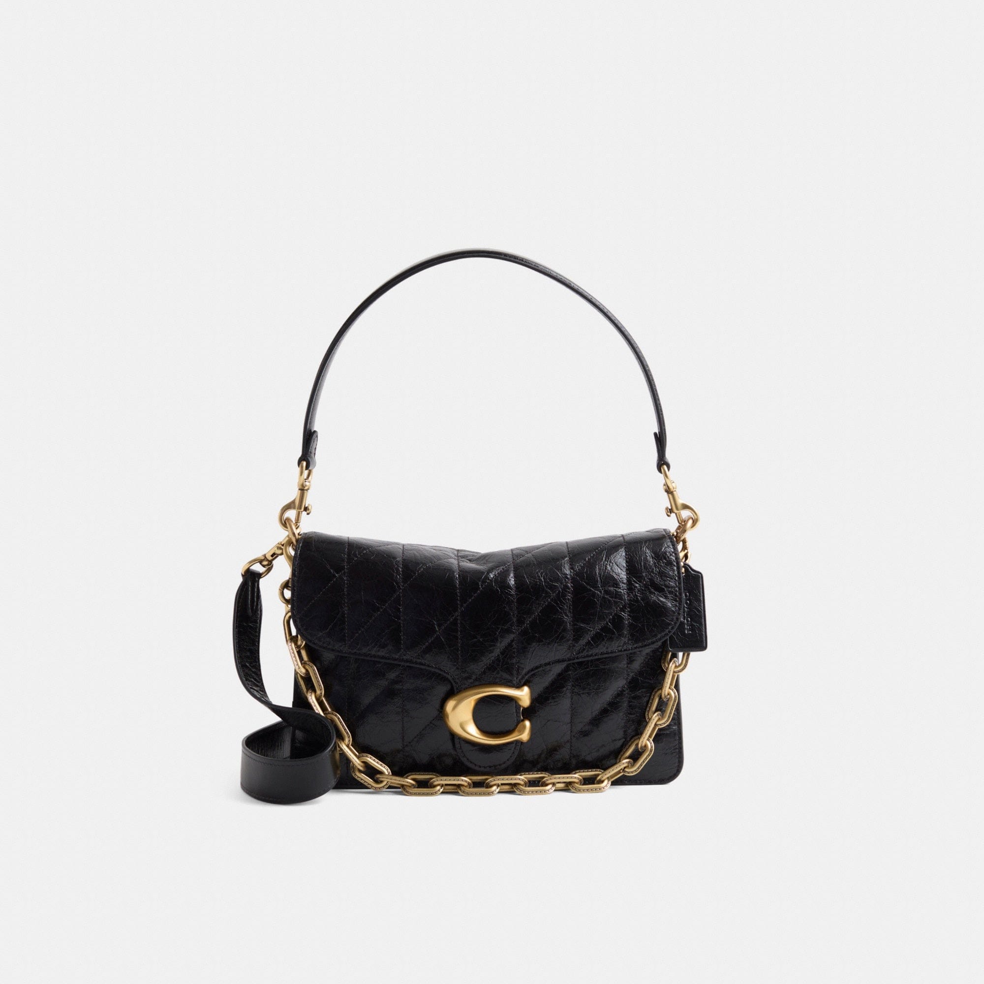 Restored Chain Tabby Shoulder Bag With Quilting