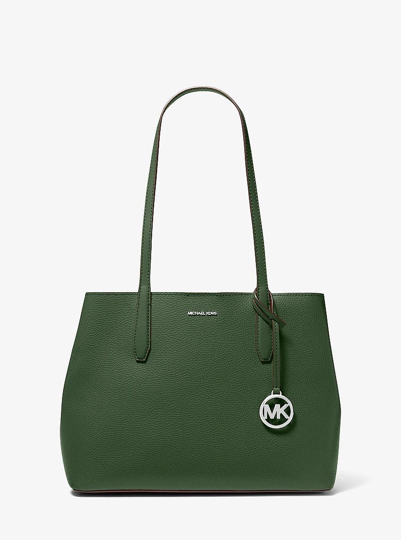 Avalon Medium Pebbled Leather Tote Bag