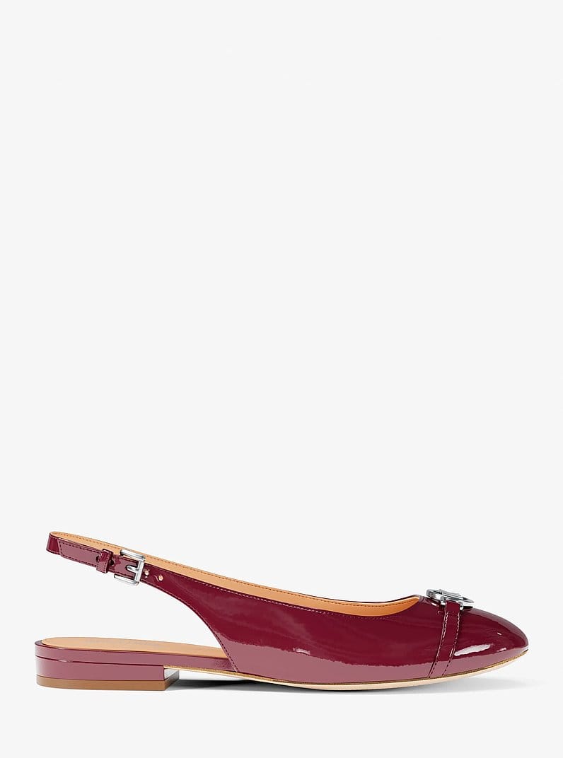 Dori Patent Slingback Flat