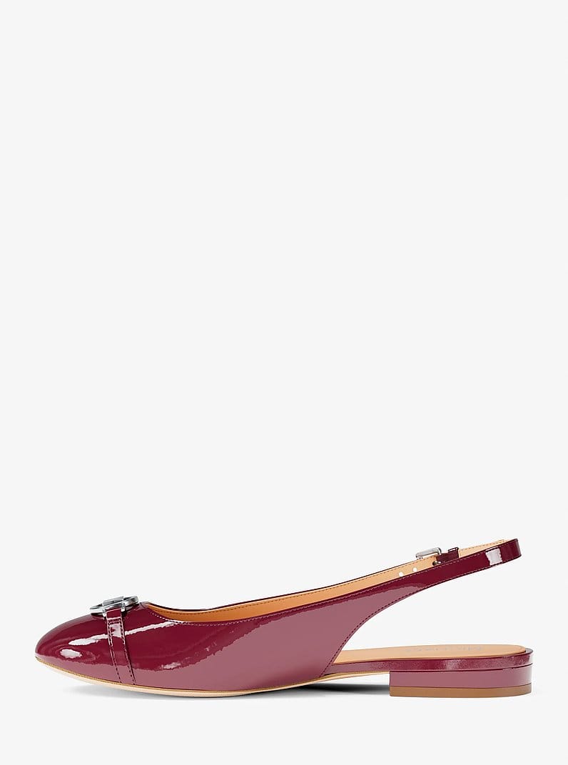 Dori Patent Slingback Flat