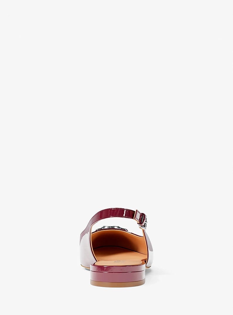 Dori Patent Slingback Flat