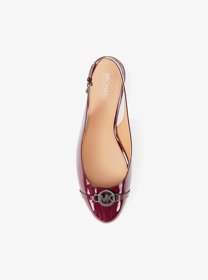 Dori Patent Slingback Flat