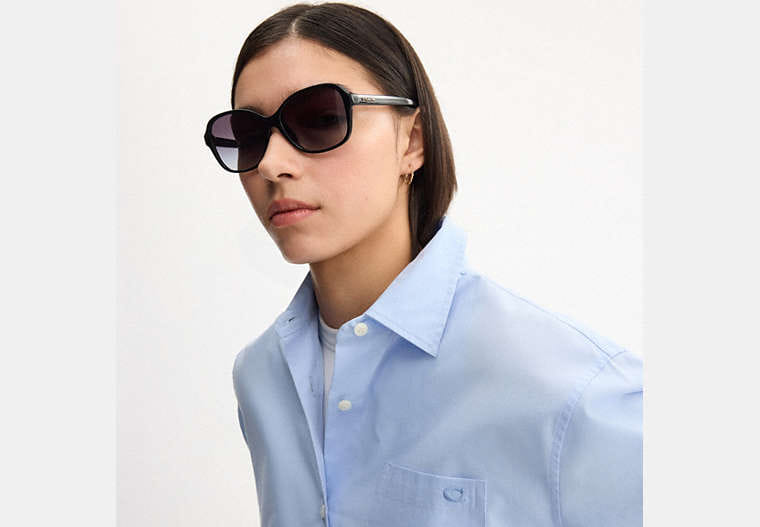 Oversized Oval Sunglasses