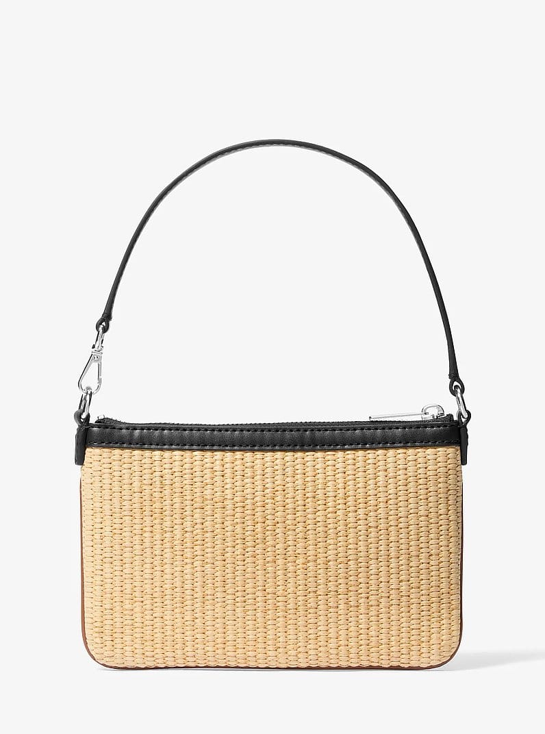 Jet Set Travel Small Woven Wristlet