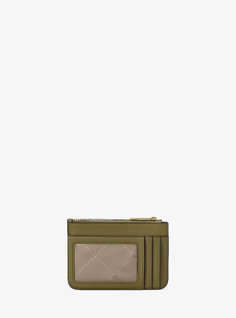 Jet Set Travel Small Saffiano Leather Coin Pouch