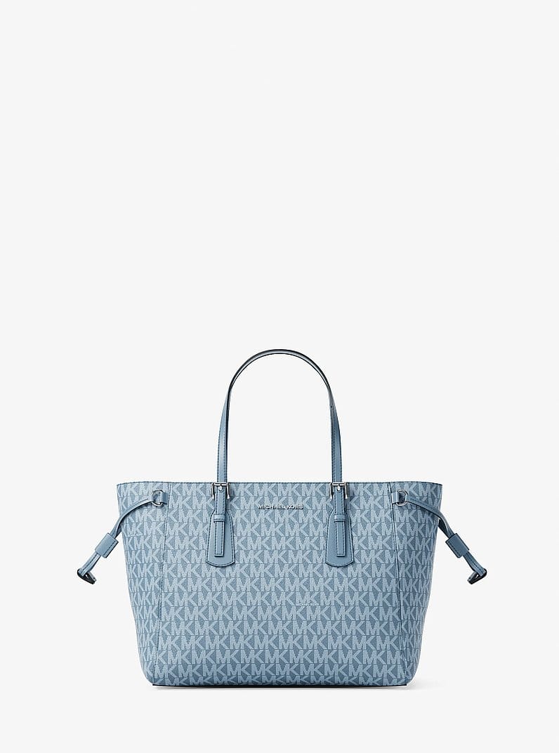 Voyager Extra-Small Signature Logo Tote Bag