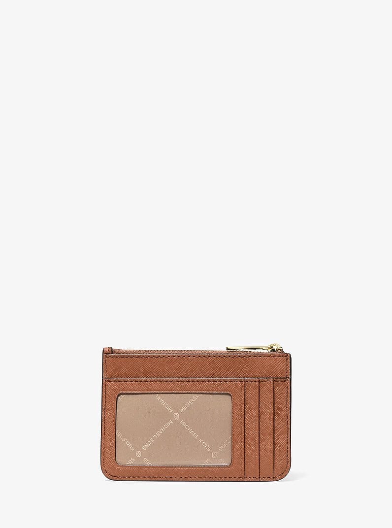 Jet Set Travel Small Saffiano Leather Coin Pouch