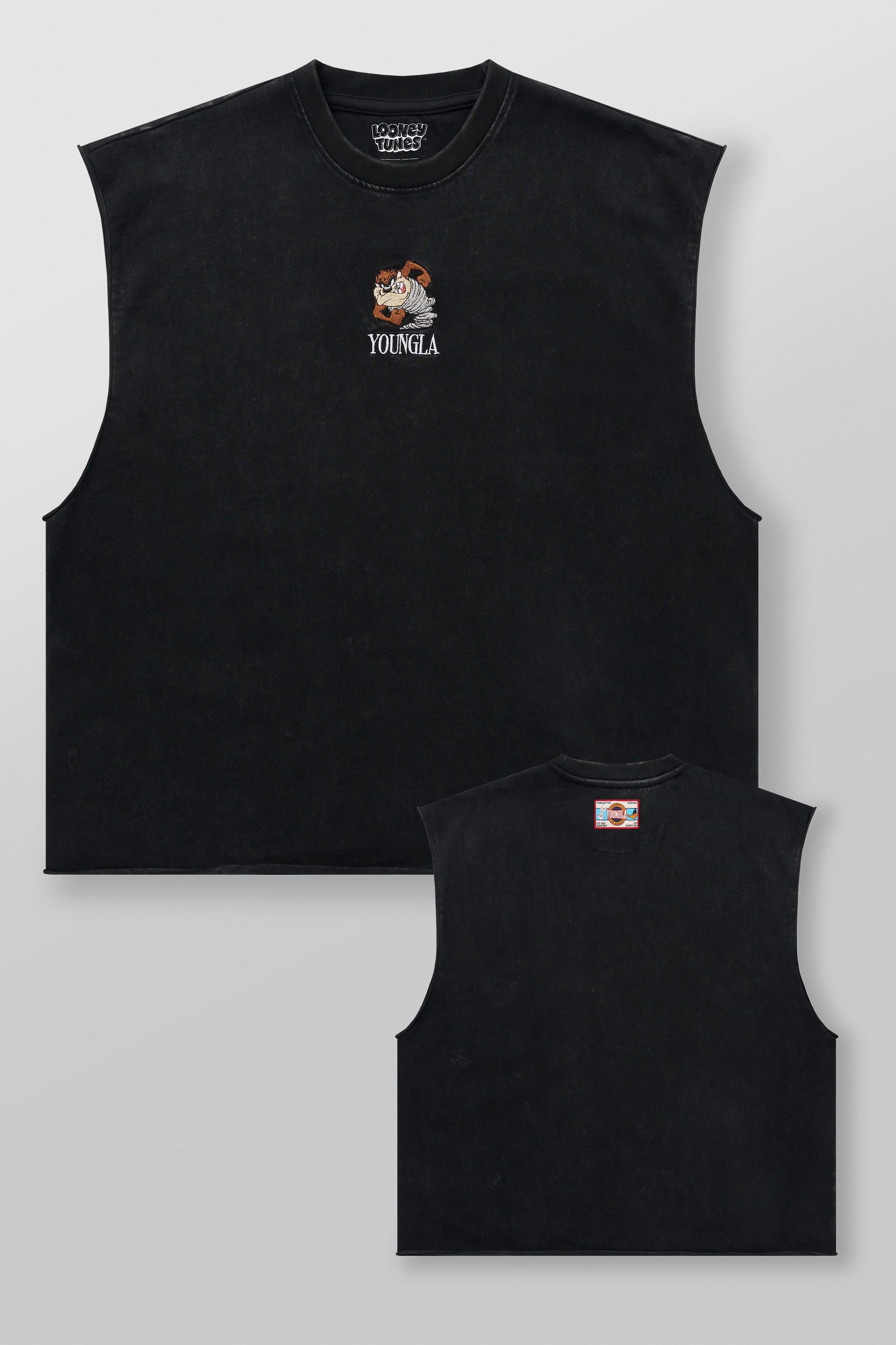 3107 - Looney Tunes Embroidered Cut-offs