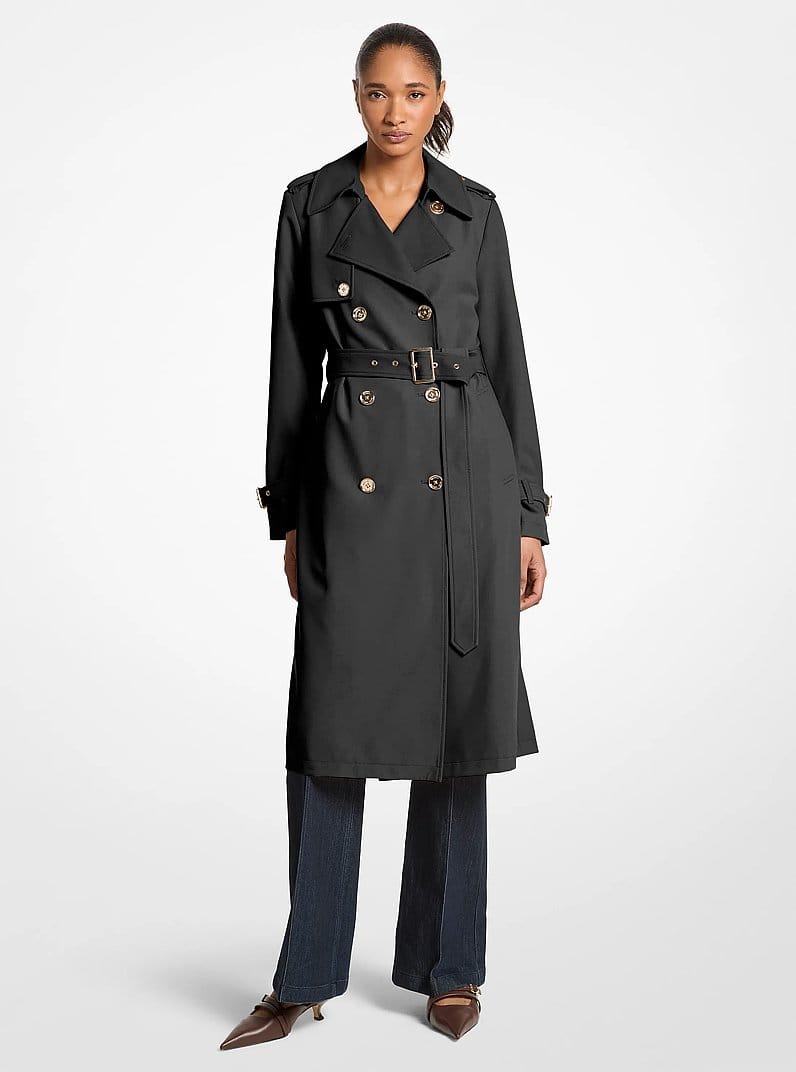 Drapey Trench Coat