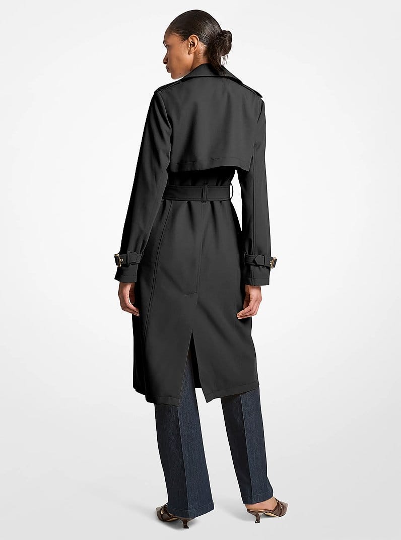 Drapey Trench Coat