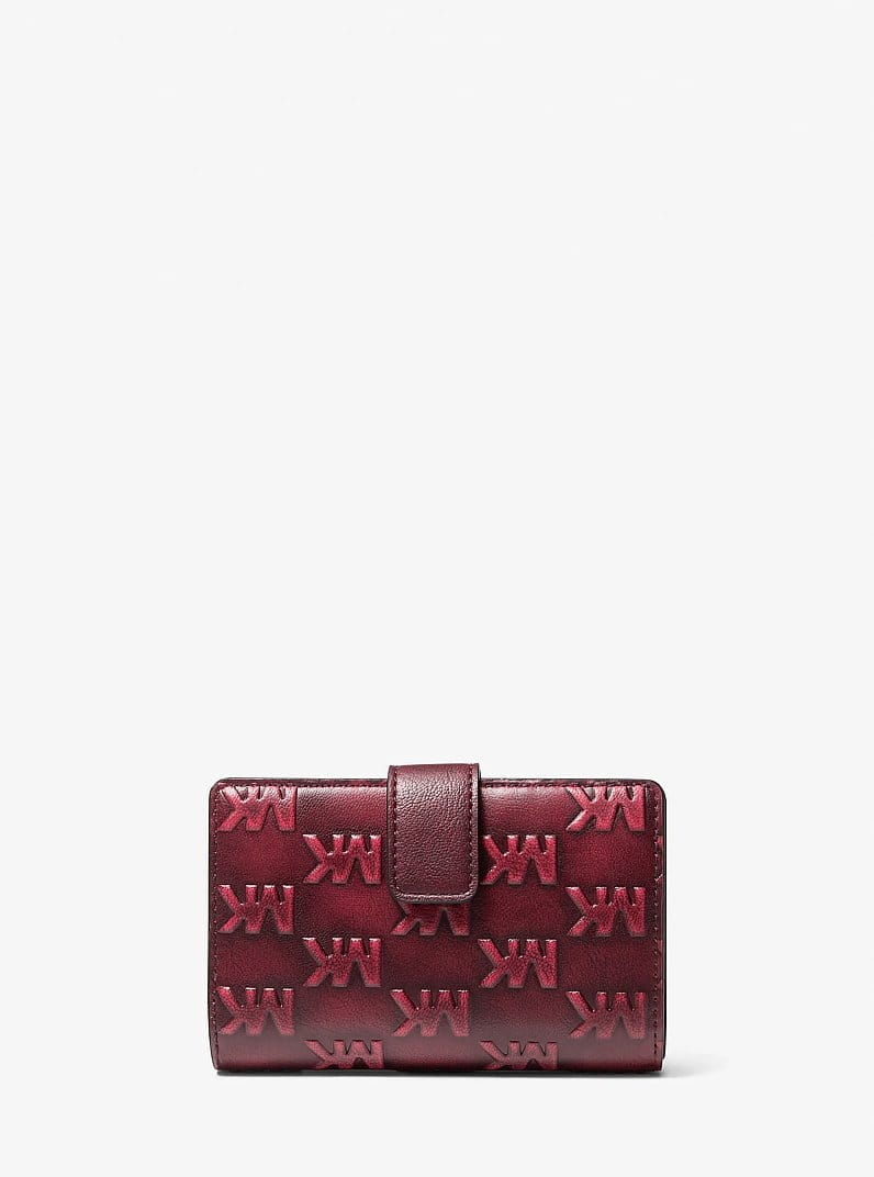 Jet Set Travel Medium Logo Embossed Wallet