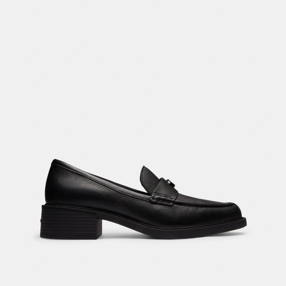 Pointed Toe Loafer In Loved Leather