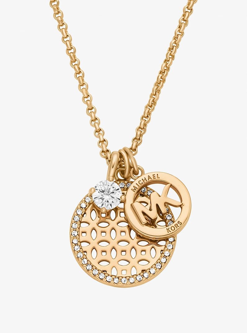 Pavé Charm Necklace