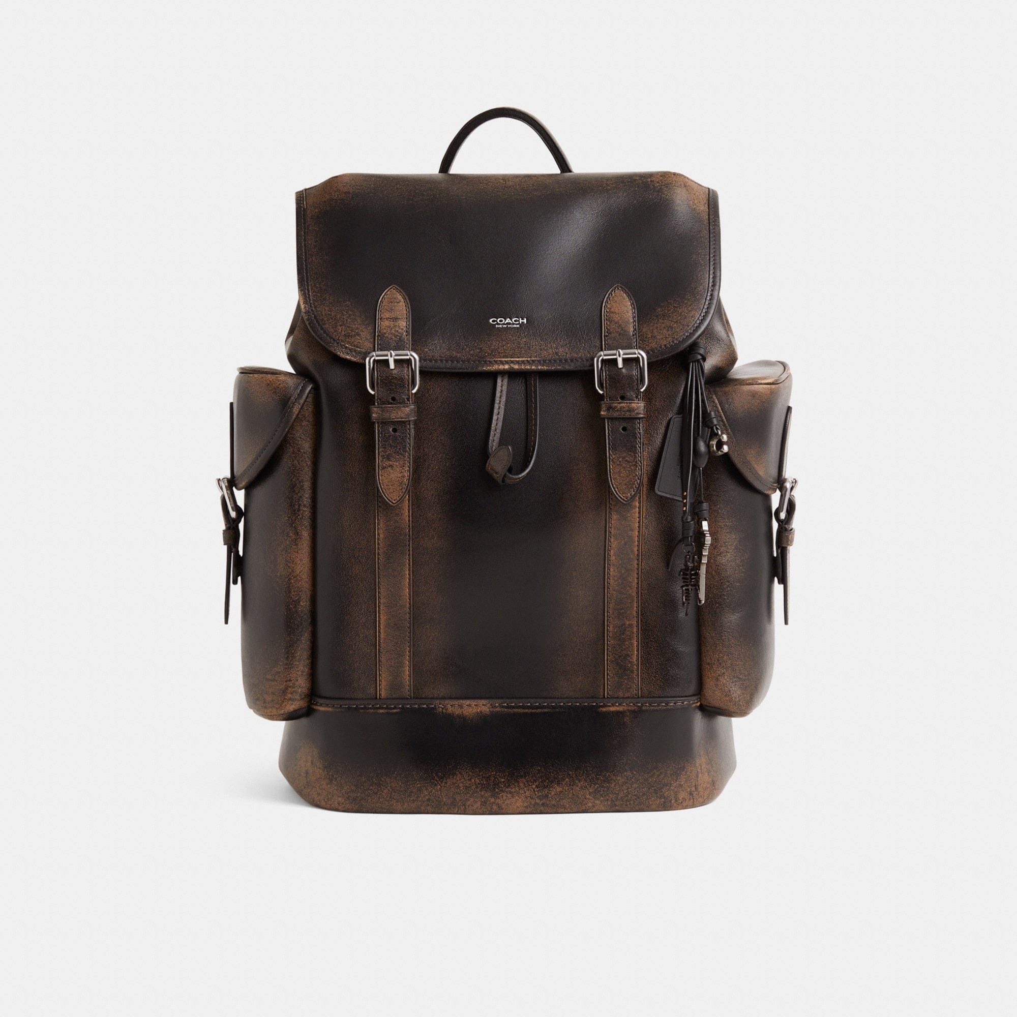 Restored Hitch Backpack In Loved Leather