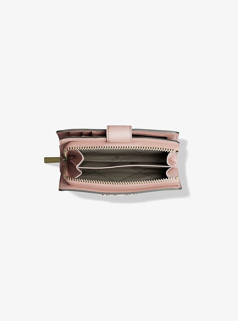 Jet Set Medium Signature Logo Bi-Fold Wallet