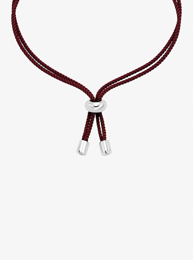 Horsebit Cord Slider Bracelet