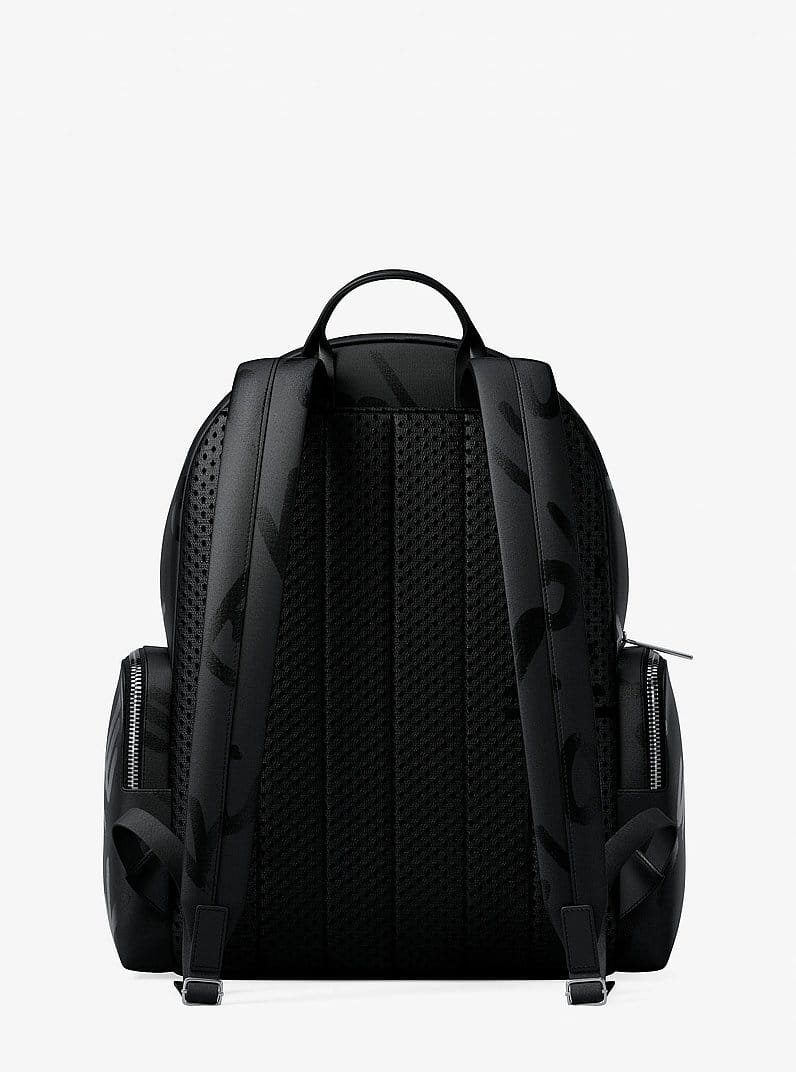 Prescott Large Printed Nylon Backpack