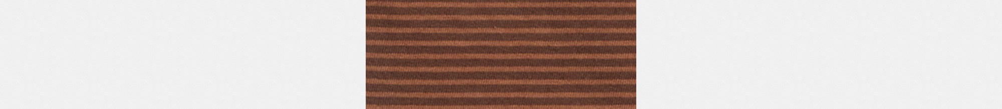 Striped Wide Neck T-Shirt In Organic Cotton