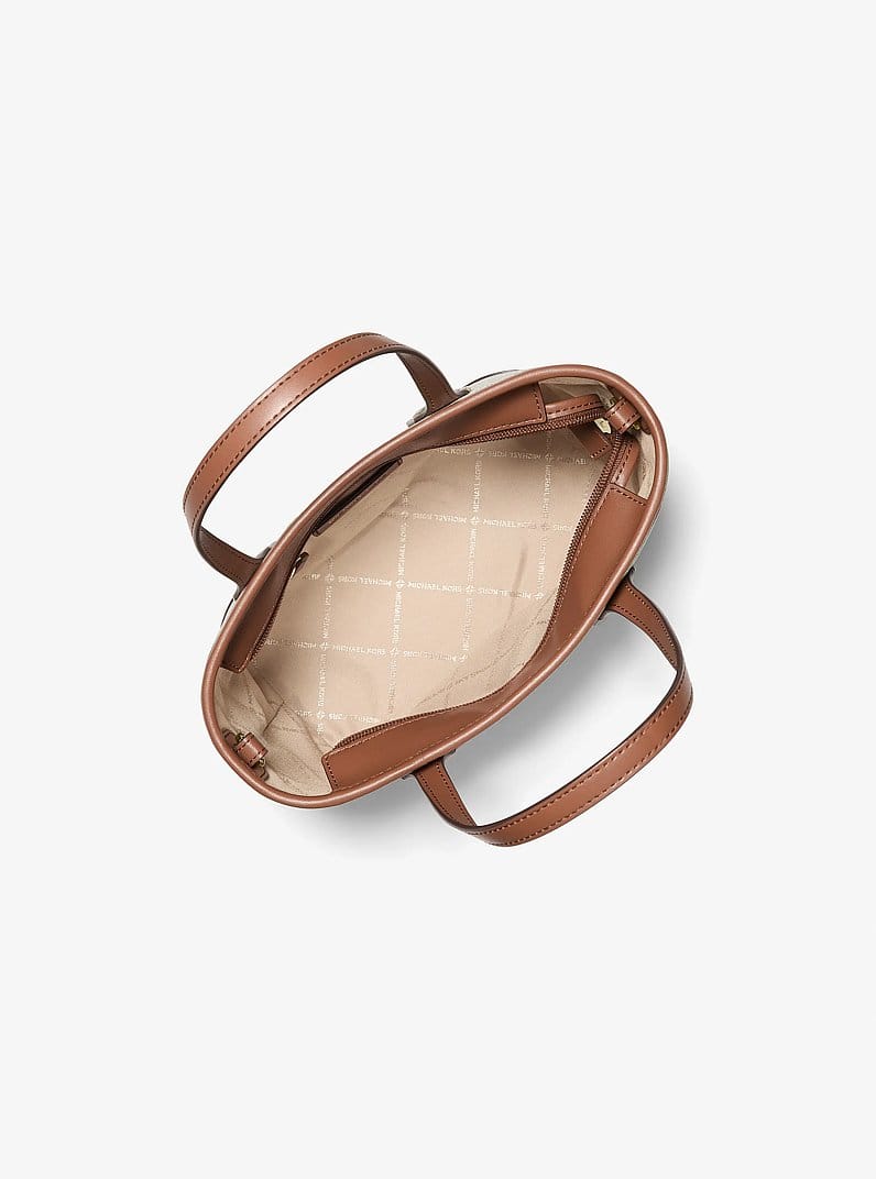 Eva Extra-Small Signature Logo Convertible Tote Bag
