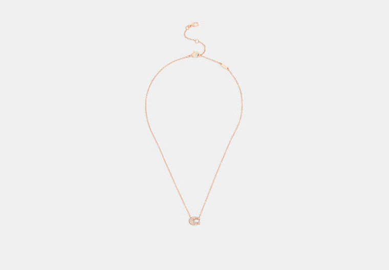 Pavé C Necklace