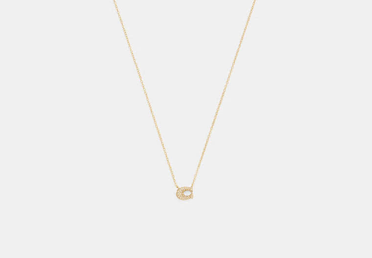 Pavé C Necklace