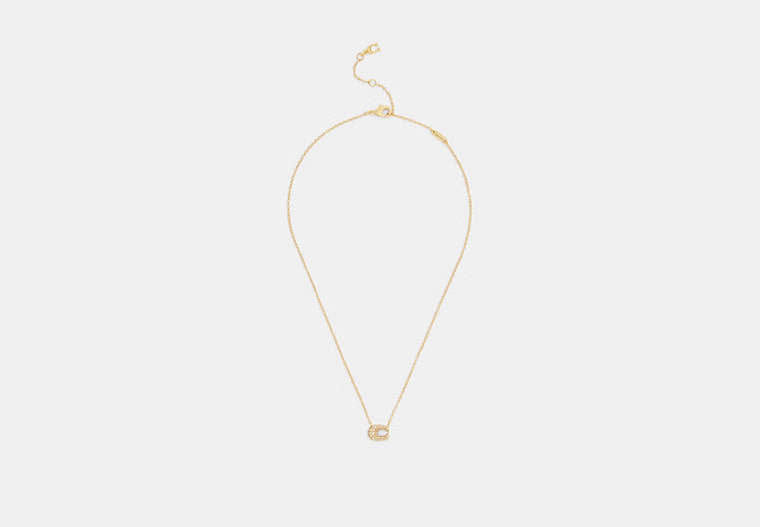 Pavé C Necklace