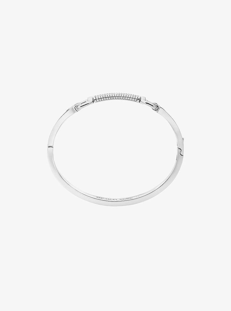 Pavé Horsebit Bangle
