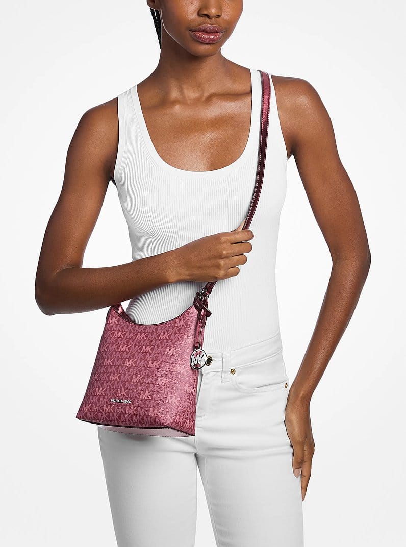 Maya Small Signature Logo Crossbody Bag