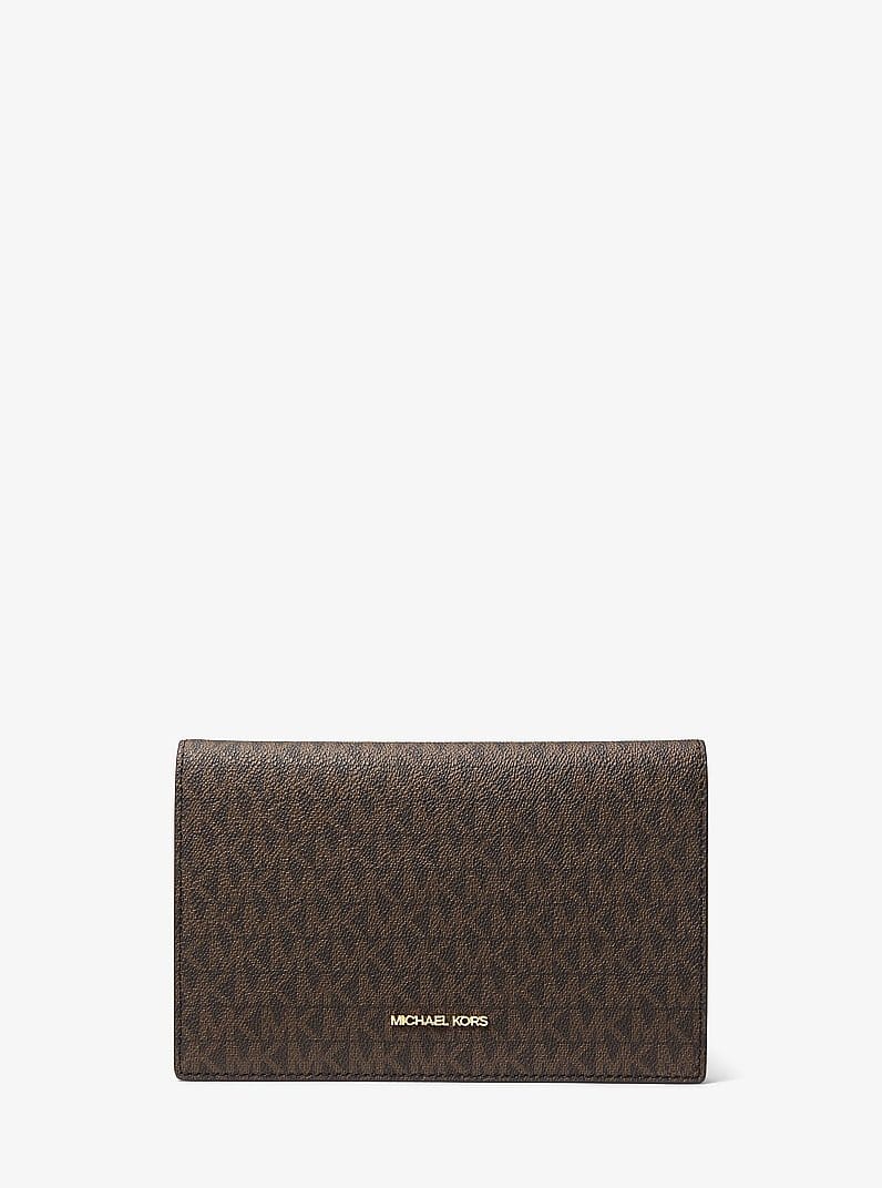 Jet Set Travel Signature Logo 2-in-1 Clutch